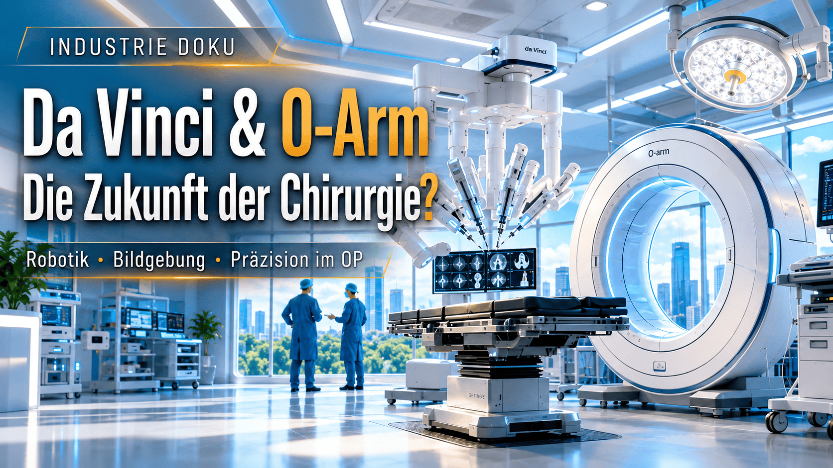 Da Vinci & O-Arm: Die Zukunft der Chirurgie ?#DaVinci #OPRoboter #Chirurgie #Medizintechnik