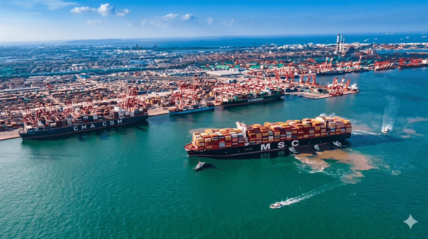 unmanned port terminal#shipping #ship #freight #internationalcontainership #fyp #logistics #containe