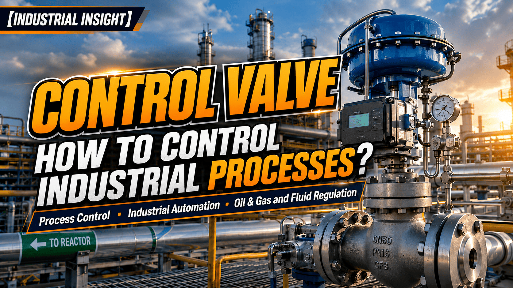 #ControlValve #ProcessControl #IndustrialAutomation #ValveTechnology #FlowControl #OilandGasIndustry