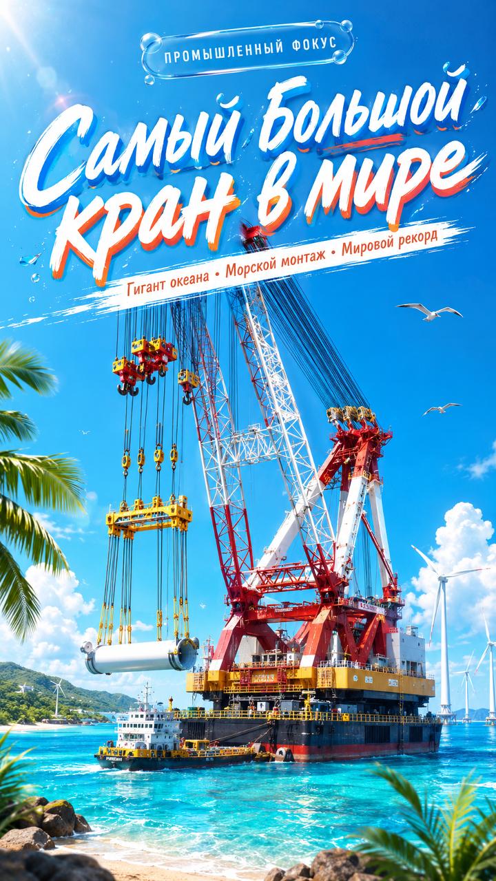 Самый большой кран в мире