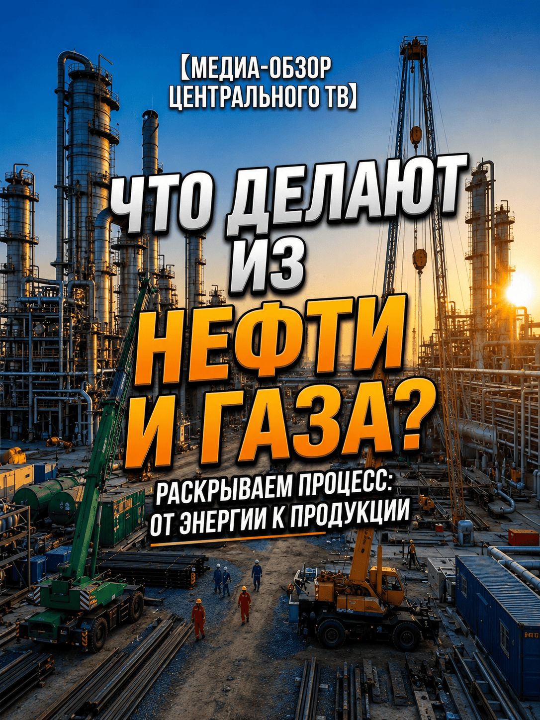 Что делают из нефти и газа？