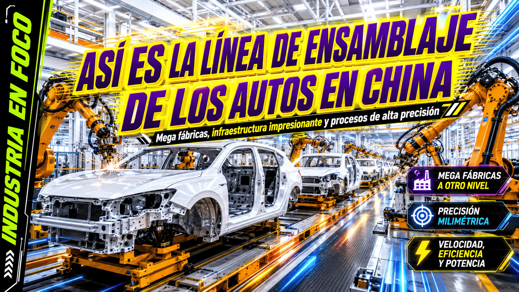 Así es la línea de ensamblaje de los automóviles en las mega fábricas de China, impresionante la inf