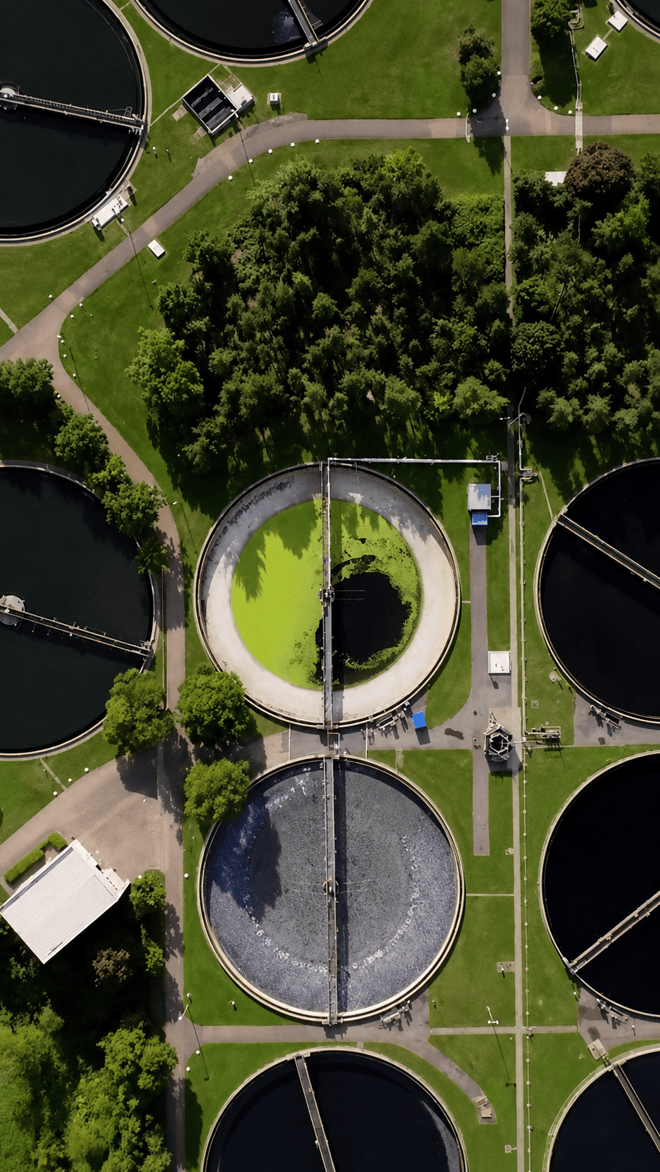 Schon gewusst? Unsere Kläranlage reinigt täglich rund 300.000 Kubikmeter Abwasser. Sie ist eine der 