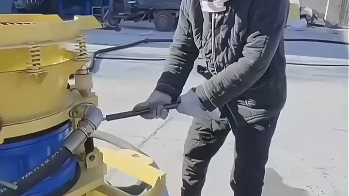 Lanpody液压混凝土湿式喷浆机隧道基坑山体支护喷射机矿用喷锚机喷砼机 PZ-6型干式喷浆机 7.5kw款