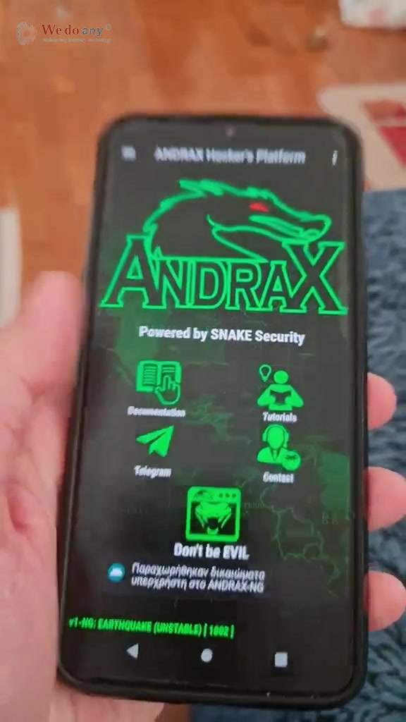 ANDRAX: Mobile Pentesting & SCADA Toolkit ? A powerful Android-based toolkit designed for penetratio