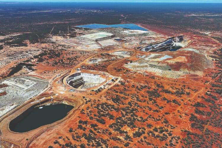 O projeto da mina de ouro Youanmi, na região de Murchison, Austrália Ocidental, desbloqueará minério semirrefratário por meio do Processo Albion. Fonte: Rox Resources