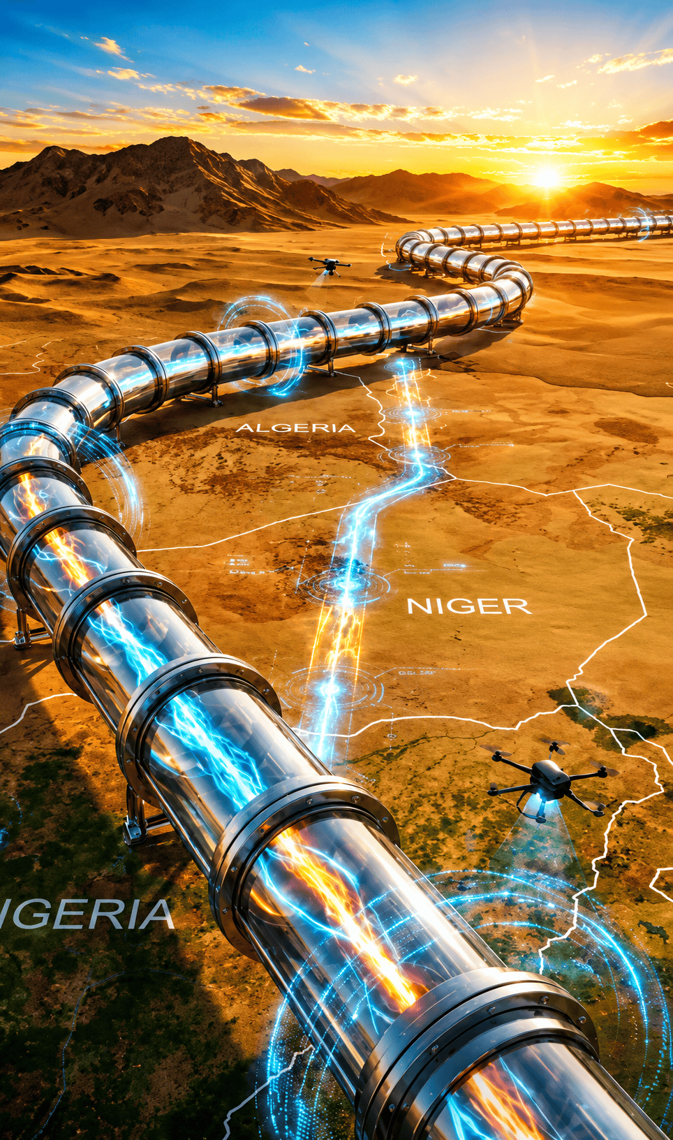 Après des années d’attente… Algérie active le méga-projet gazier africain avec Nigéria et Niger. ???