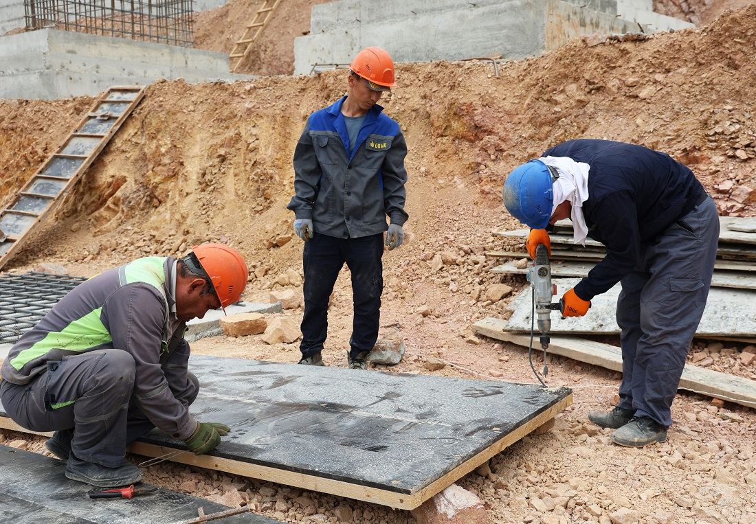 Bau des neuen MOF-2-Komplexes wird beschleunigt