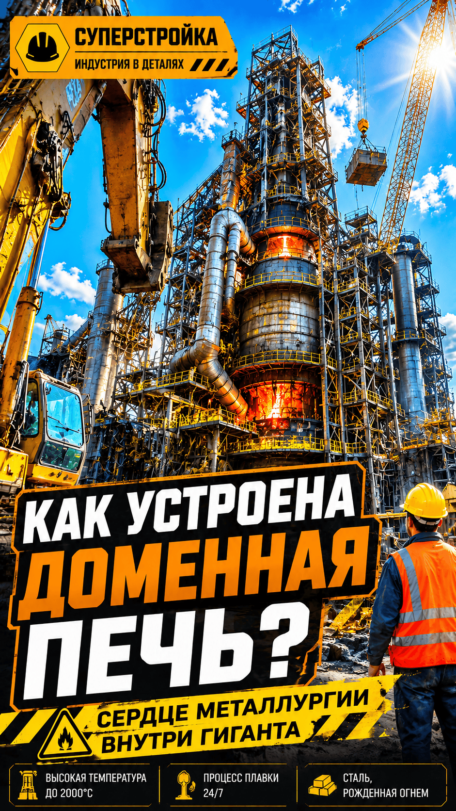 Как устроена доменная печь?