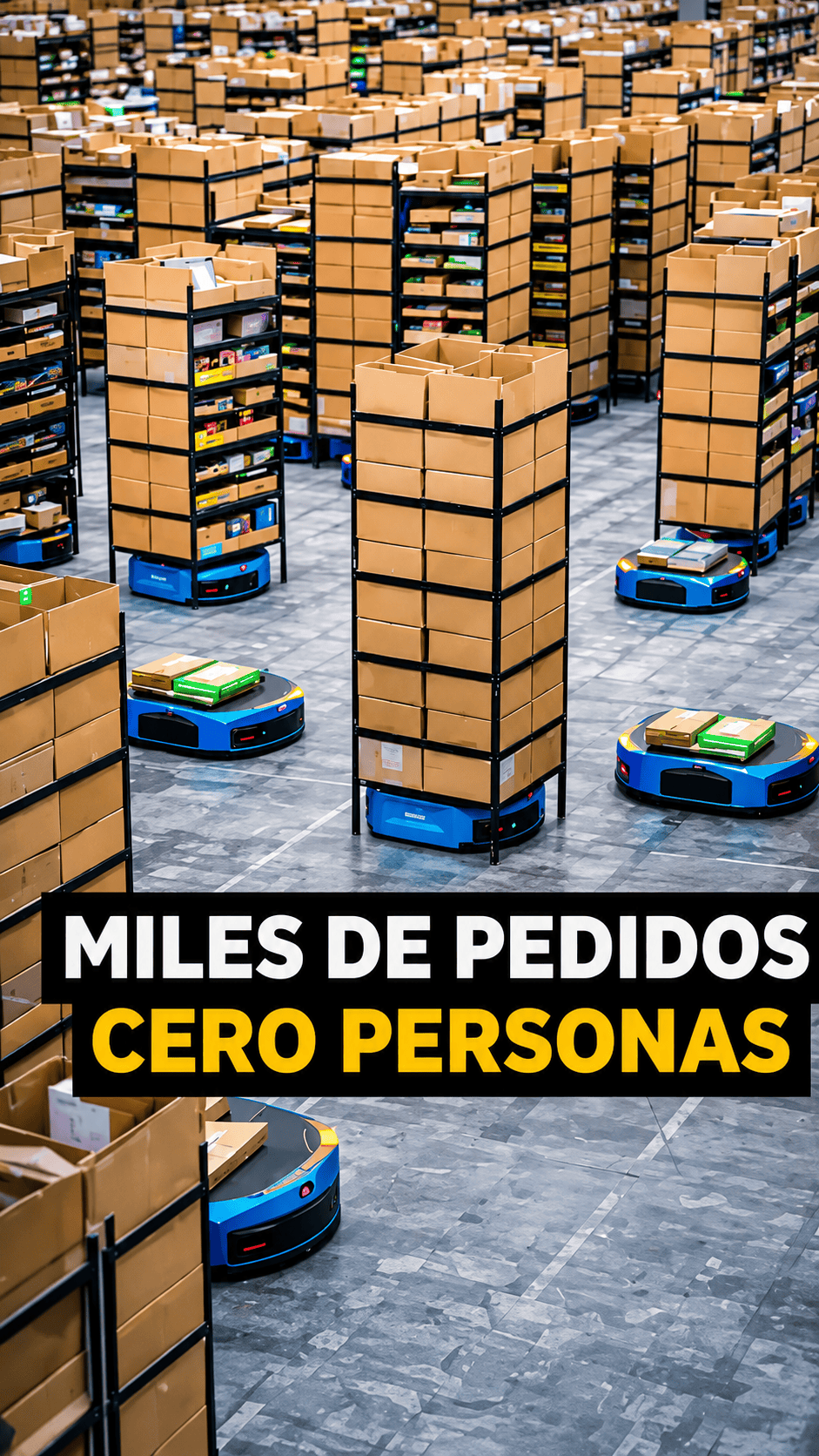 El almacén que funciona solo  #storytime #china #almacén #wharehouse #automatización