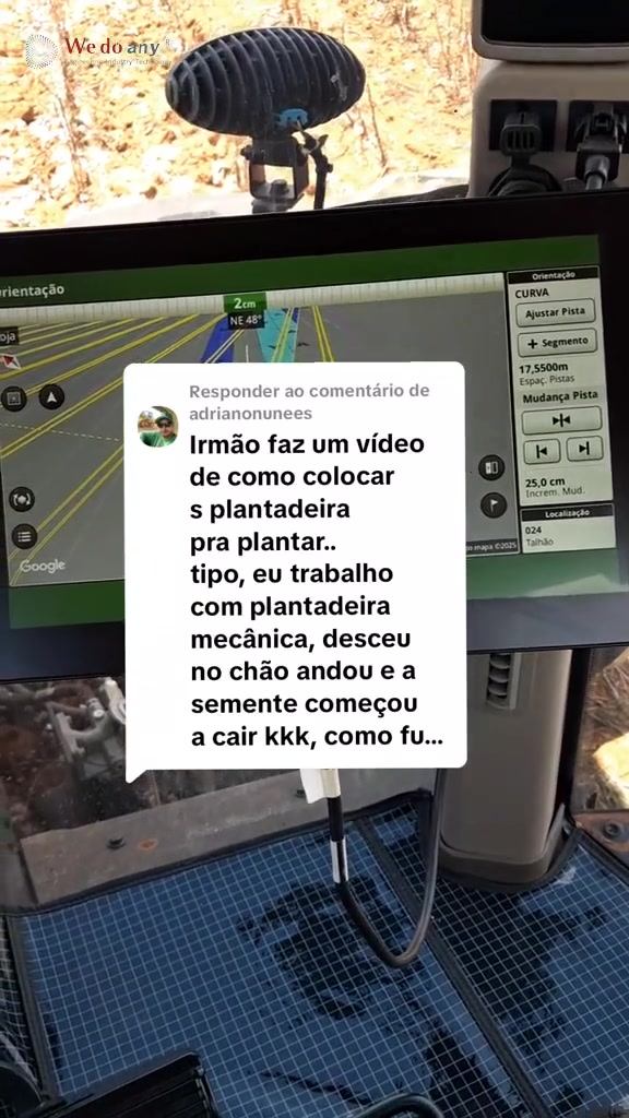 Respondendo a @adrianonunees Como planta com a plantadeira horsch