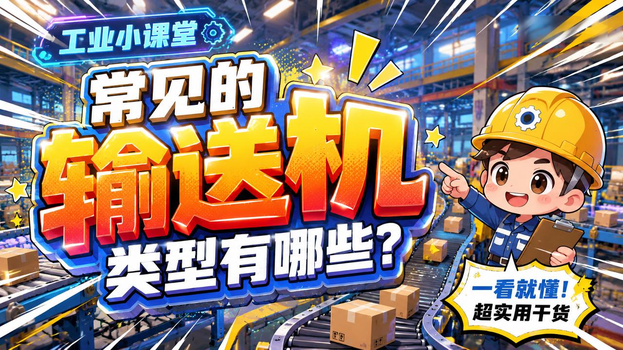 常见的输送机类型有哪些？