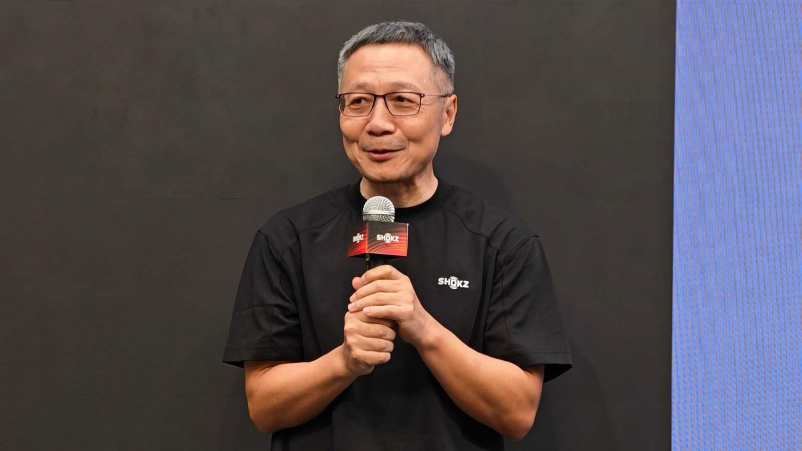 Ken Chen, Mitbegründer von Shokz. ©Nicolas Guyot für Clubic