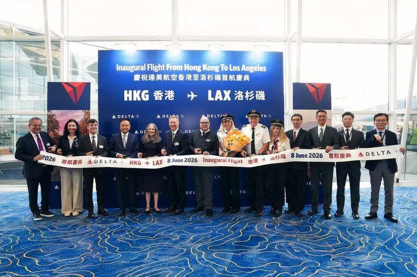 达美航空香港航线回归