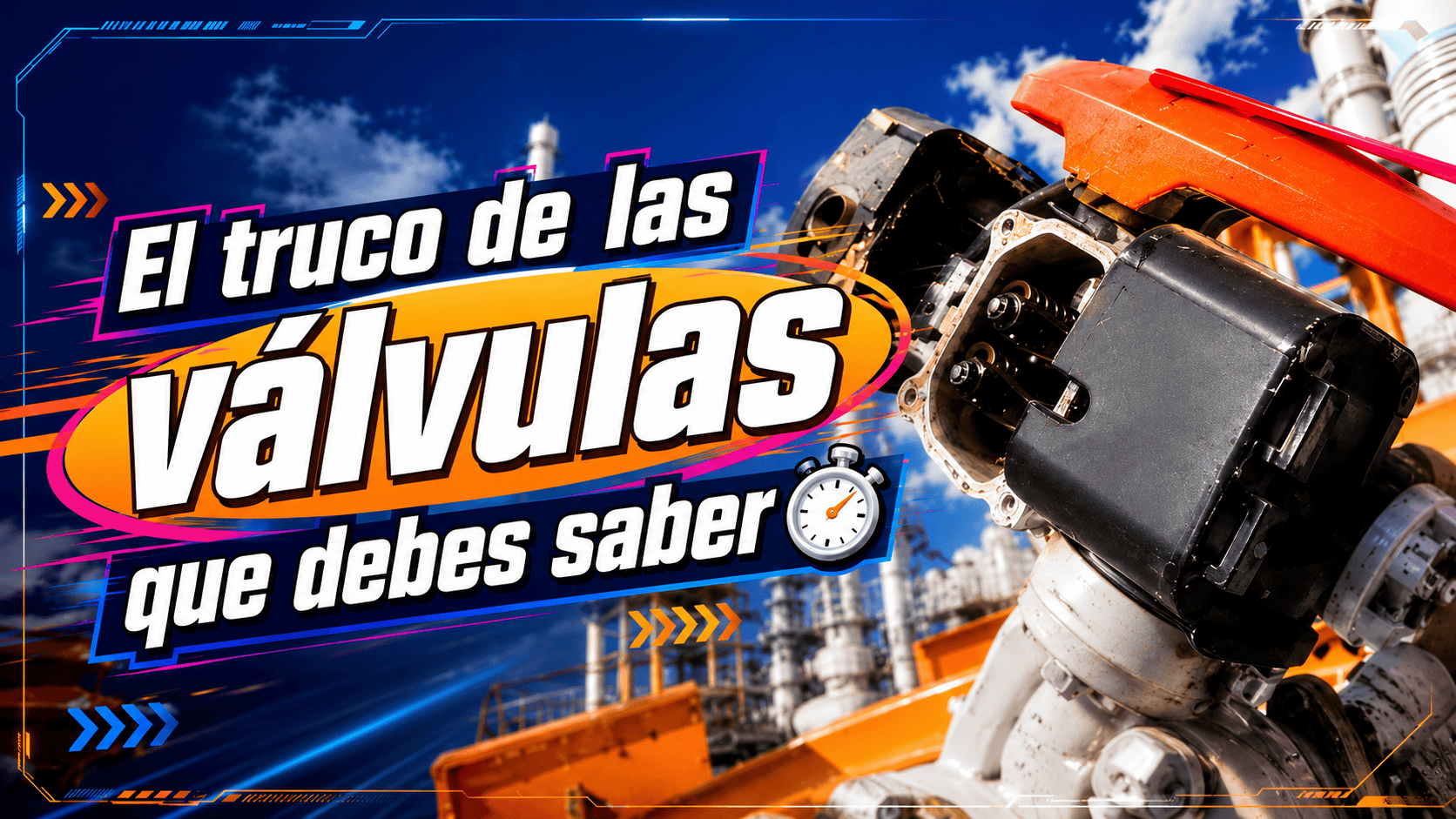 El truco de las válvulas que debes saber ⏱️ #valvulas #mecanica #motores #TipsDeMecanica #Stihl