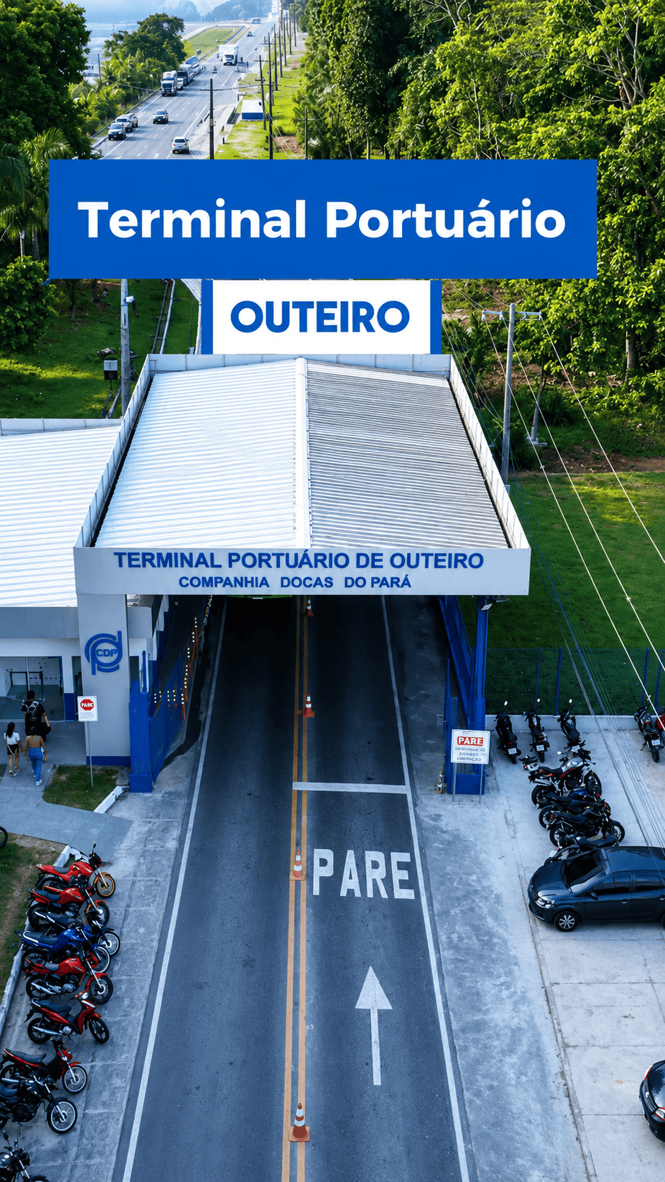 O novo Terminal Portuário de Outeiro. #belemdopará #terminalportuário #outeiro