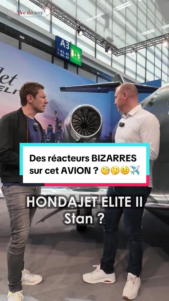 Et toi, tu savais que Honda faisait aussi des avions ? ? #honda #jet #elite #aviation #plane 