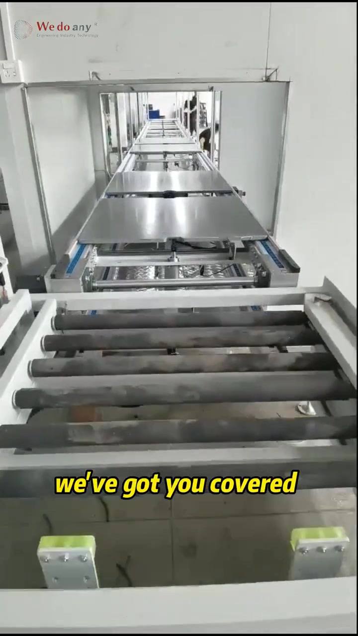 Belt conveyor assembly line simplifies continuous production procedures #DualSpeedChainConveyor #Cha