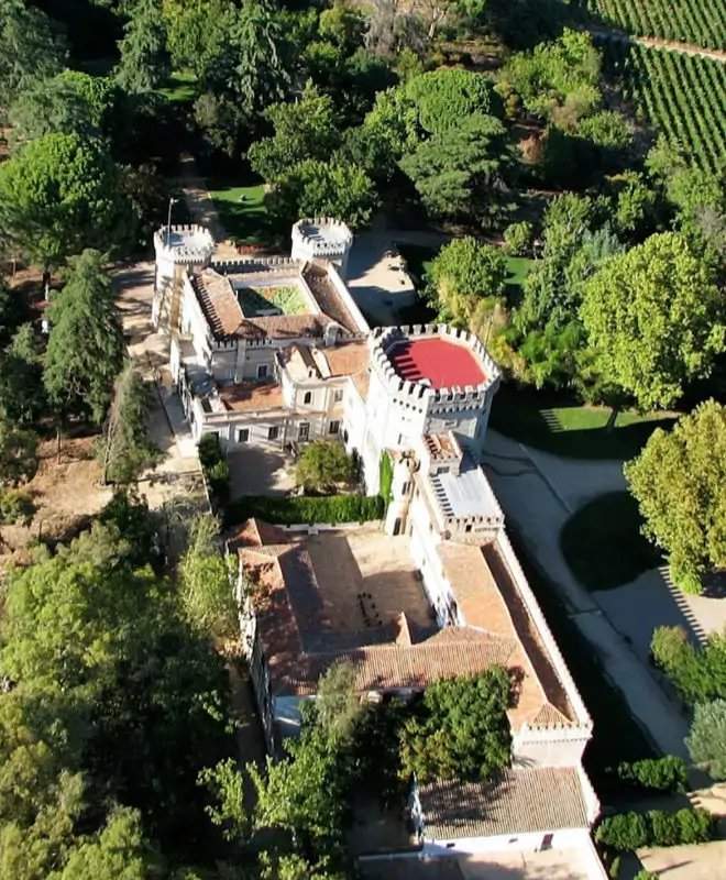 Aerial view of El Rincón Palace.