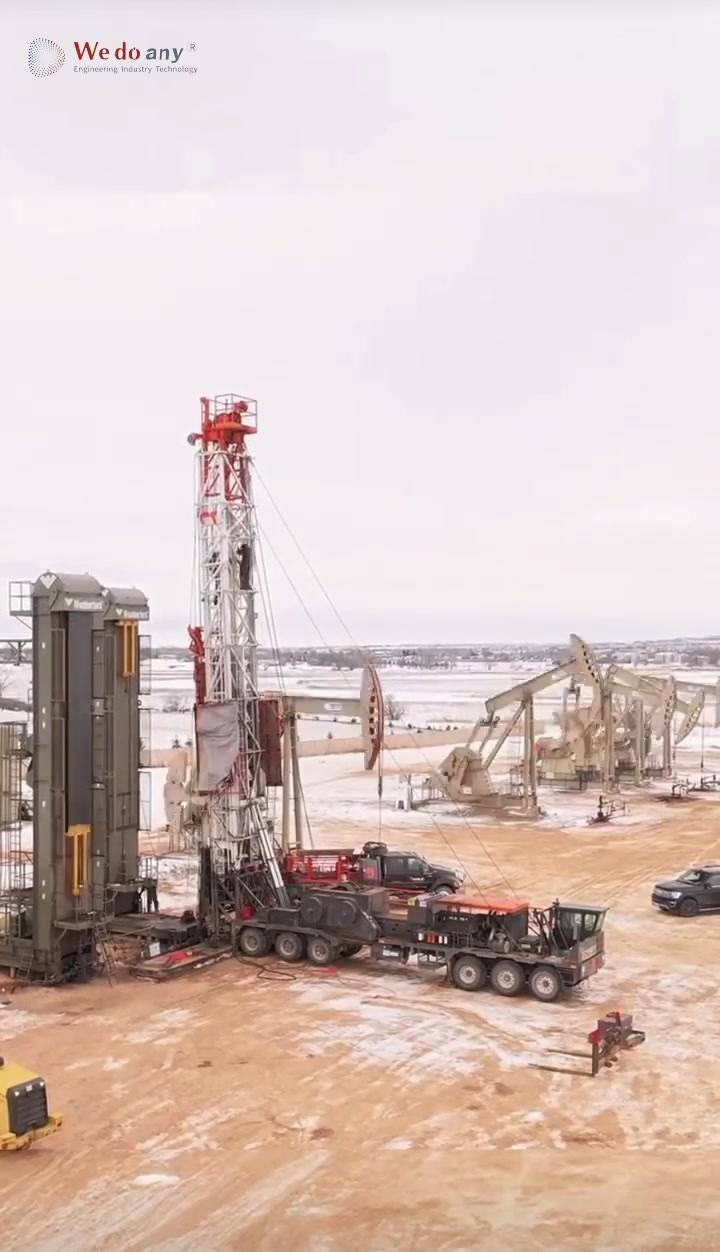 Time to move the drilling rig!  #Texas #Permian #PermianBasin #roughneck