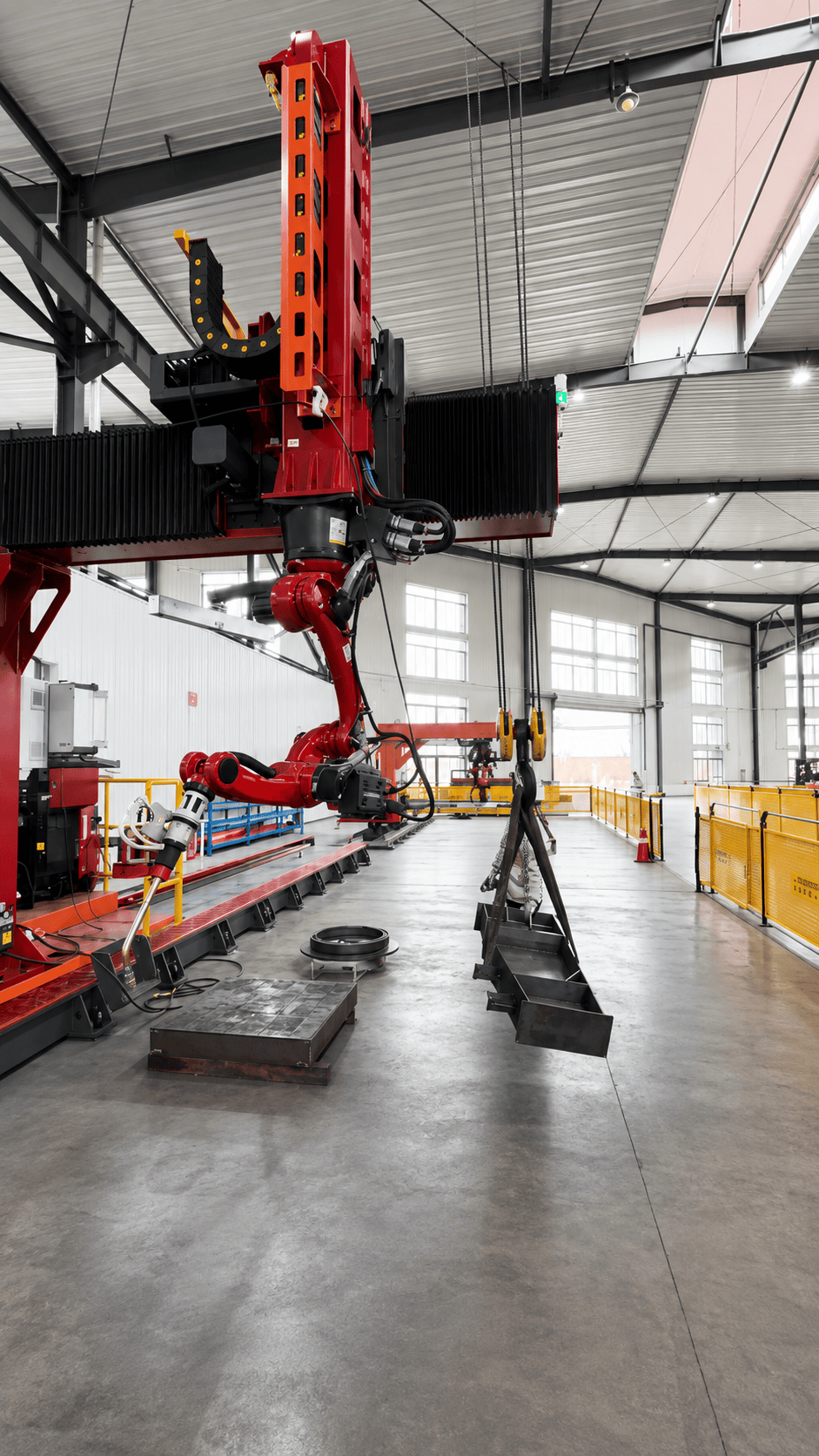 LE Robotics On-Site:Steel Plant workshop#factory #weldingrobot