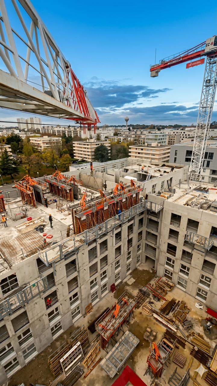 Comment sont formés les conducteurs de grue en France  #btp #btpfrance #travauxfrance #constructionf