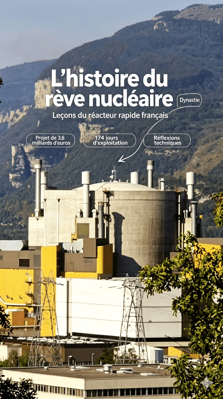 C'est quoi... le projet Superphénix  #technologie #france #superphenix #nucléaire