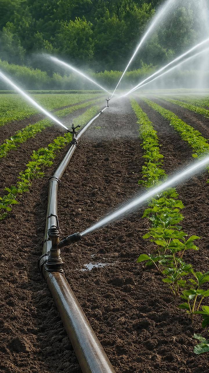 ¿Sabías que el riego por goteo ofrece una eficiencia del 90-95% en el uso del agua y fertilizantes #