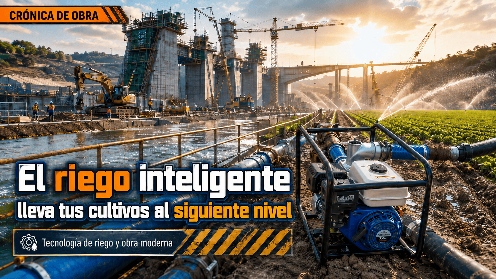 El riego inteligente lleva tus cultivos al siguiente nivel!#agriculturasostenible #riegointeligente 