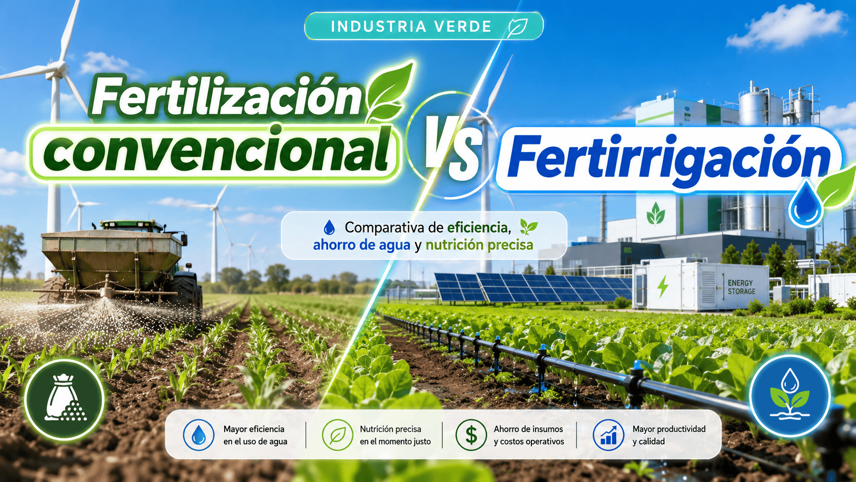 Fertilización convencional vs Fertirrigación #Cienciadelsuelo#Nutricióndecultivos #Cienciadelsuelo #