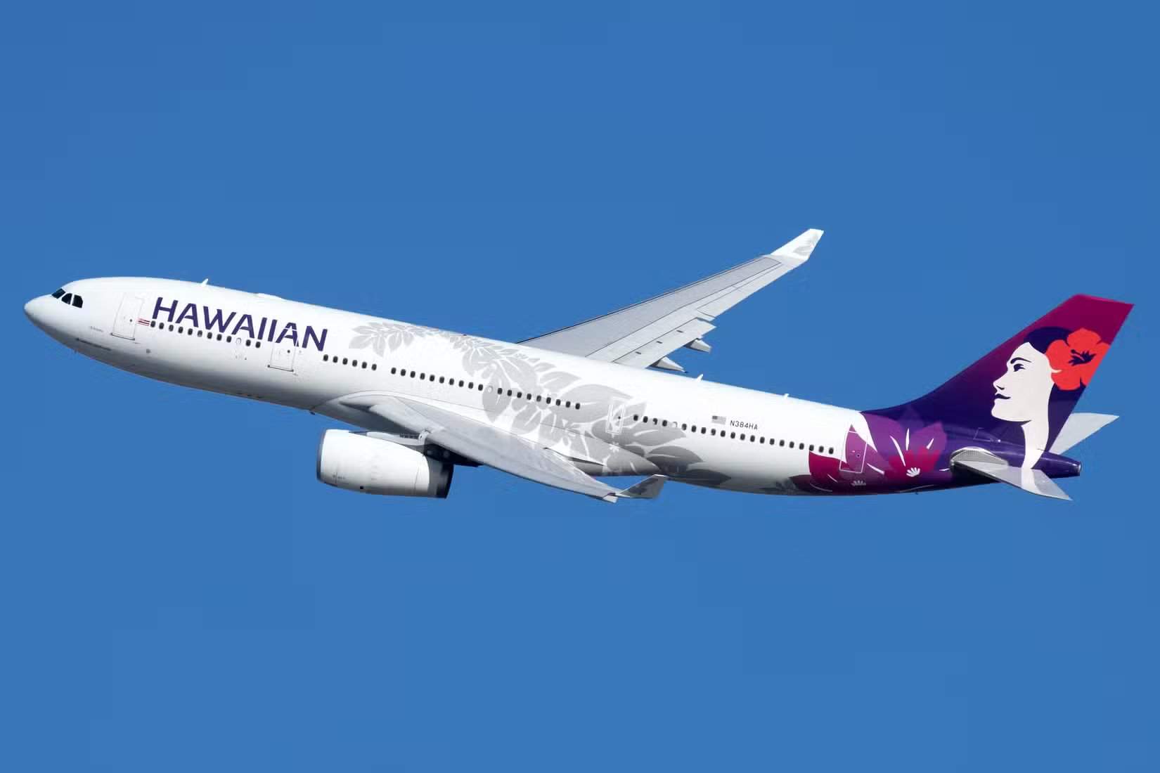 Hawaiian A330-200 Inflight