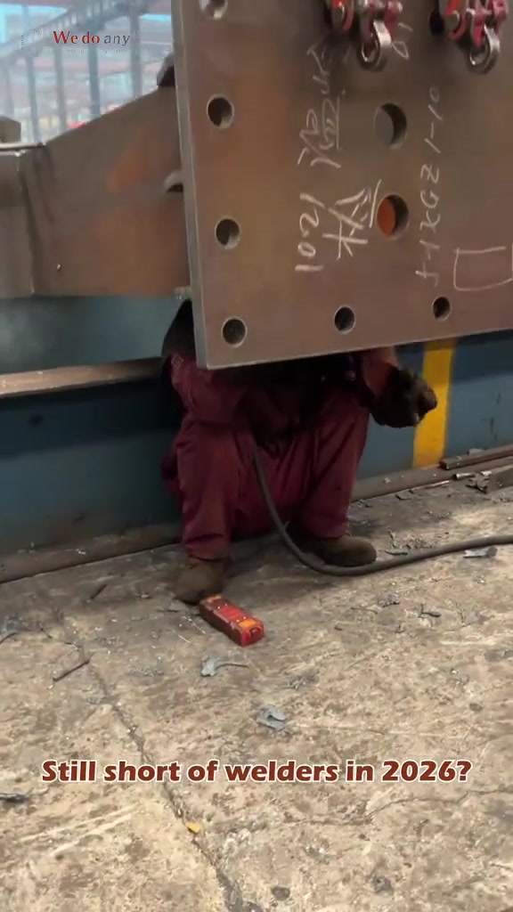 #steelstructure #robot #welding #weldingrobot #fyp 