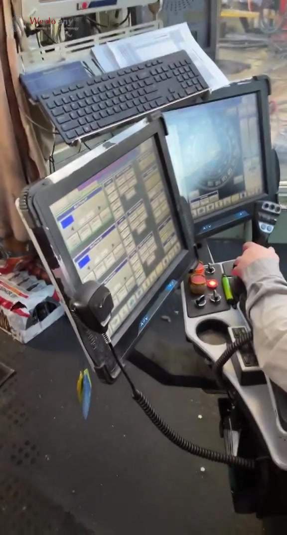 what it looks like from the driller chair on a modern oil rig. #permianbasin #oilrig #driller #black