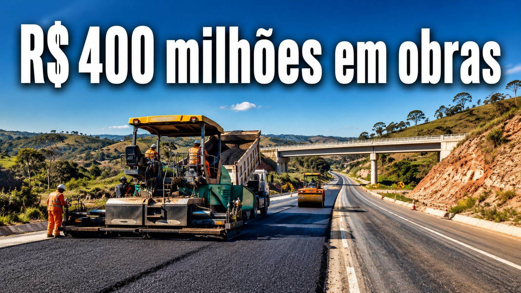 米纳斯(Minas)宣布至2030年在中西部投资超4亿雷亚尔用于公路基础设施工程和项目。