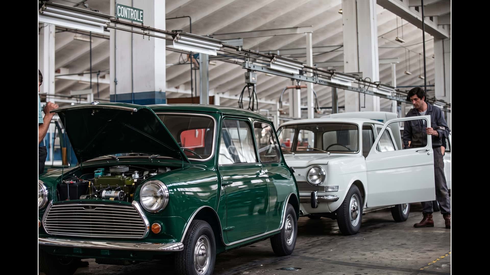 SOMACA,60年代——Mini和Simca 1000在同一条生产线上