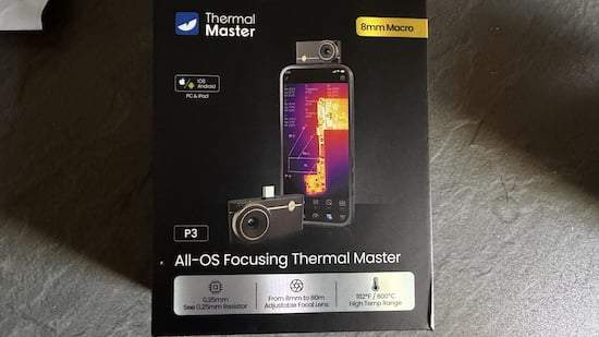 ThermalMaster P3以精美的包装到达我们手中，来自德国仓库