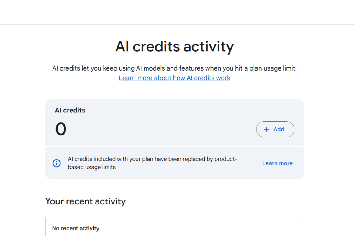 Google One تشهد ترقية مع إضافة نظام نقاط الذكاء الاصطناعي