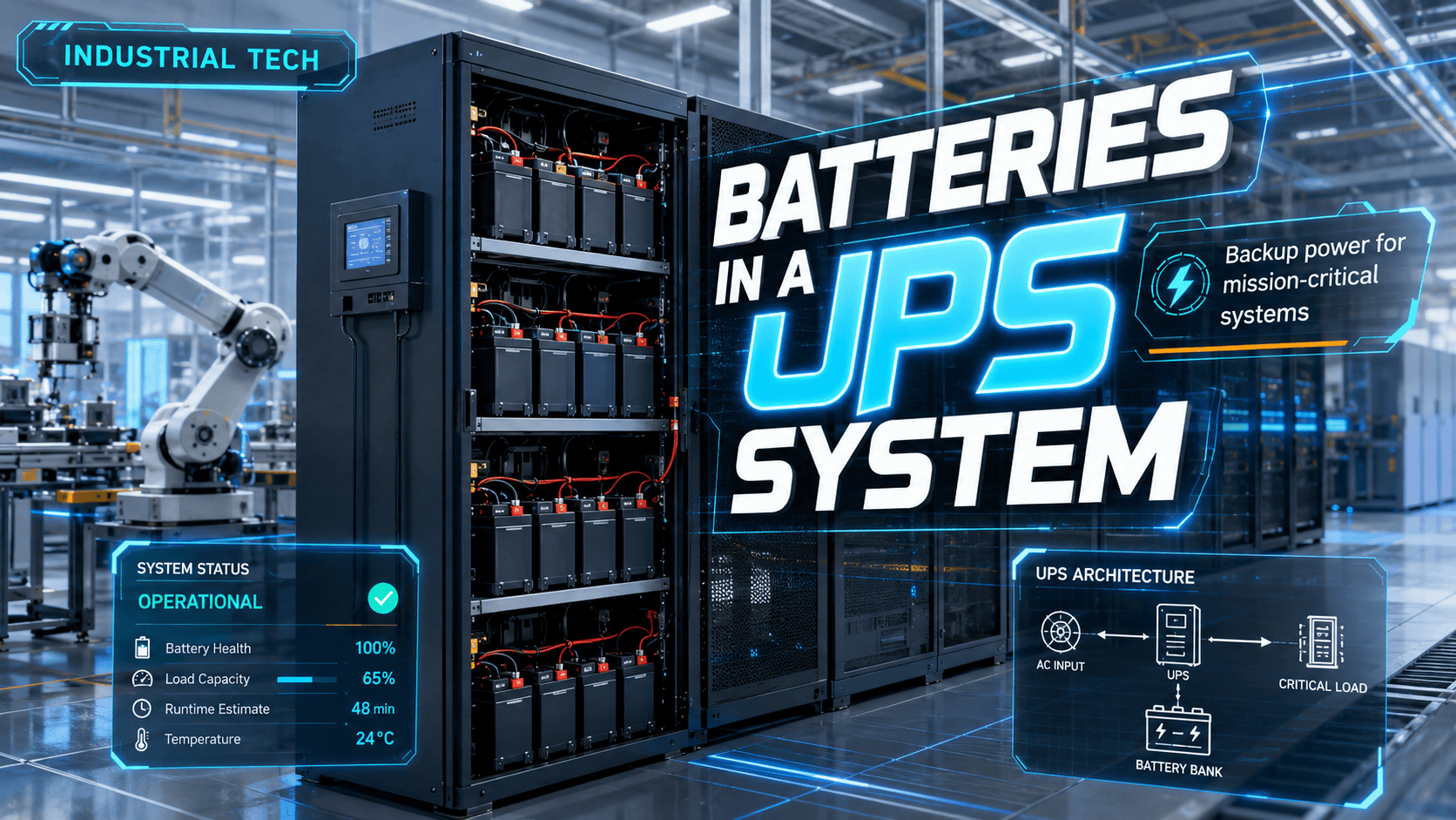 This is batteries in a Ups System #electriciansoftiktok #fyp