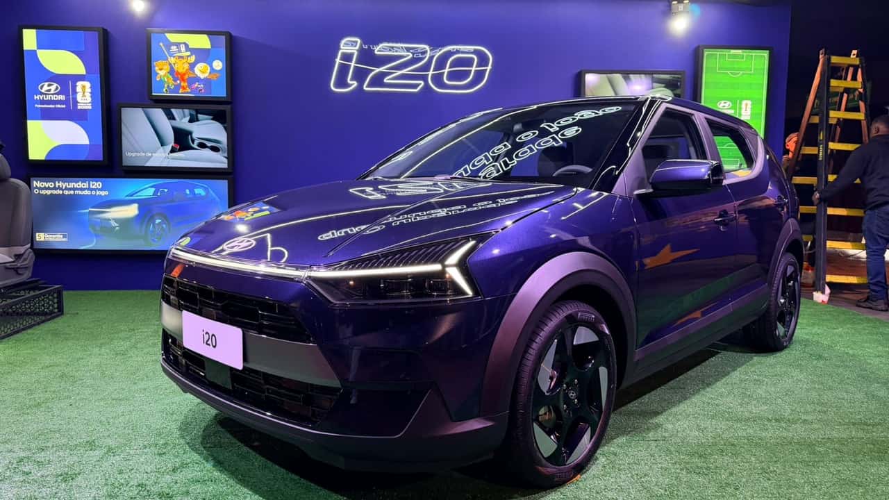 全新现代i20 2027巴西实拍