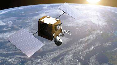 Artist view of OneWeb satellite