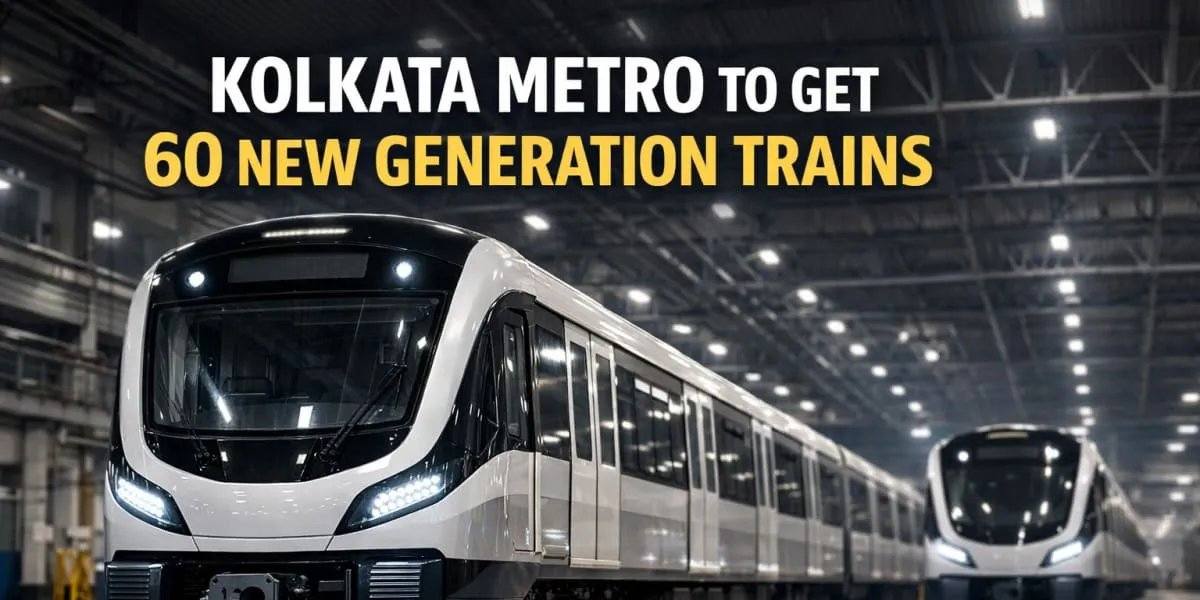Le métro de Calcutta recevra 60 rames de nouvelle génération