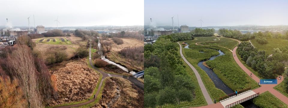 Großer Wiederherstellungsplan für den Dighty Burn in Dundee enthüllt
