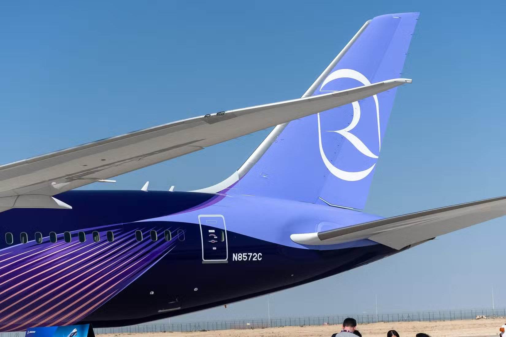 Ливрея Boeing 787 авиакомпании Riyadh Air