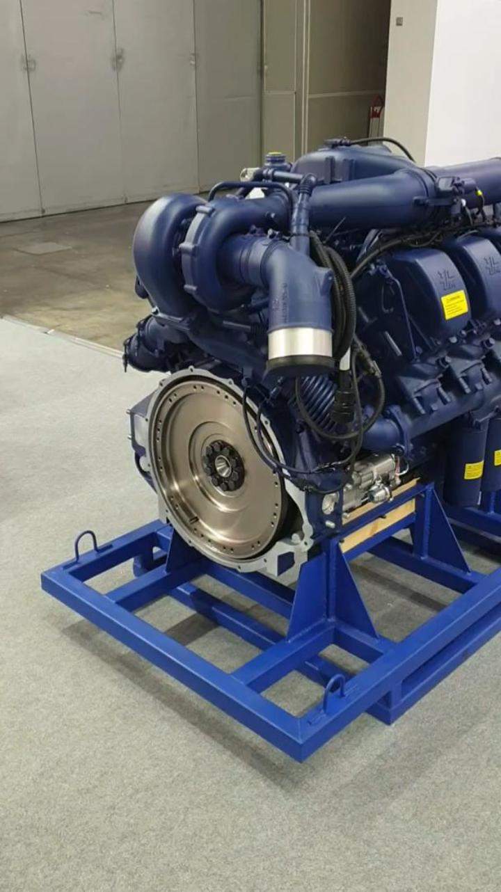 Новый российский турбодизель V8 тутаевского моторного завода.