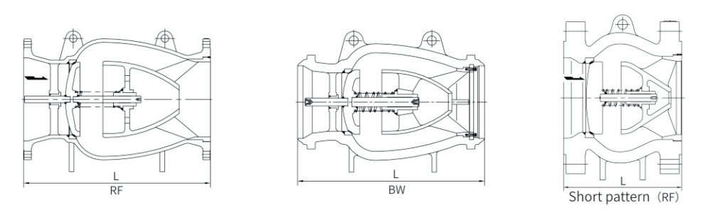 AXIAL FLOW CHECK VALVE