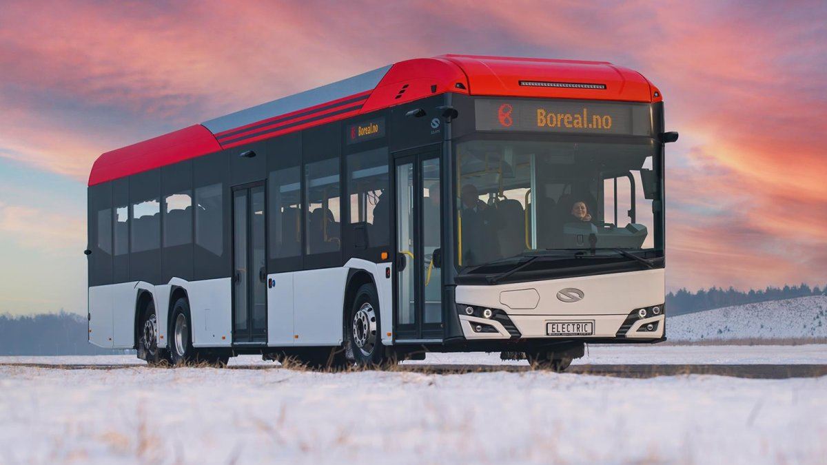 Solaris electric buses manufactured for Scandinavia