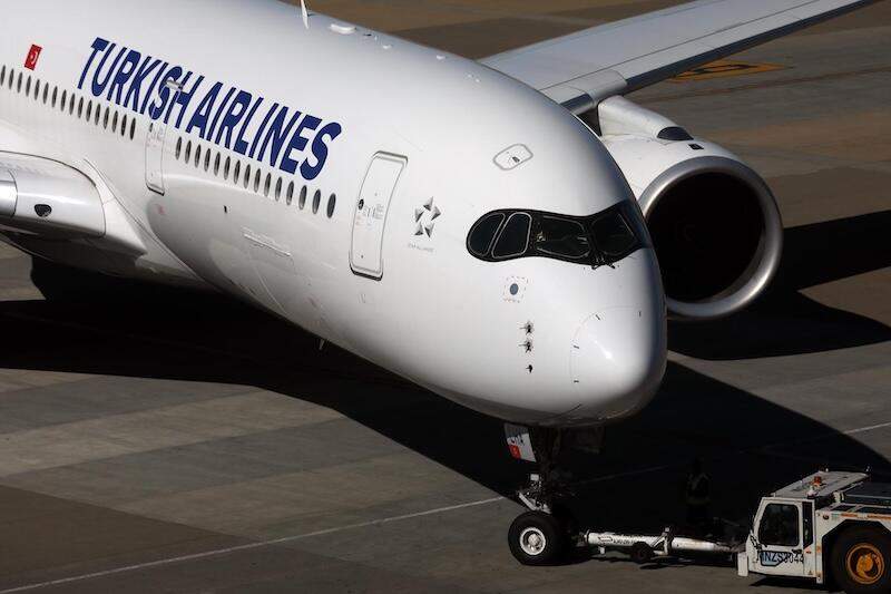 طائرة إيرباص A350 تابعة للخطوط الجوية التركية