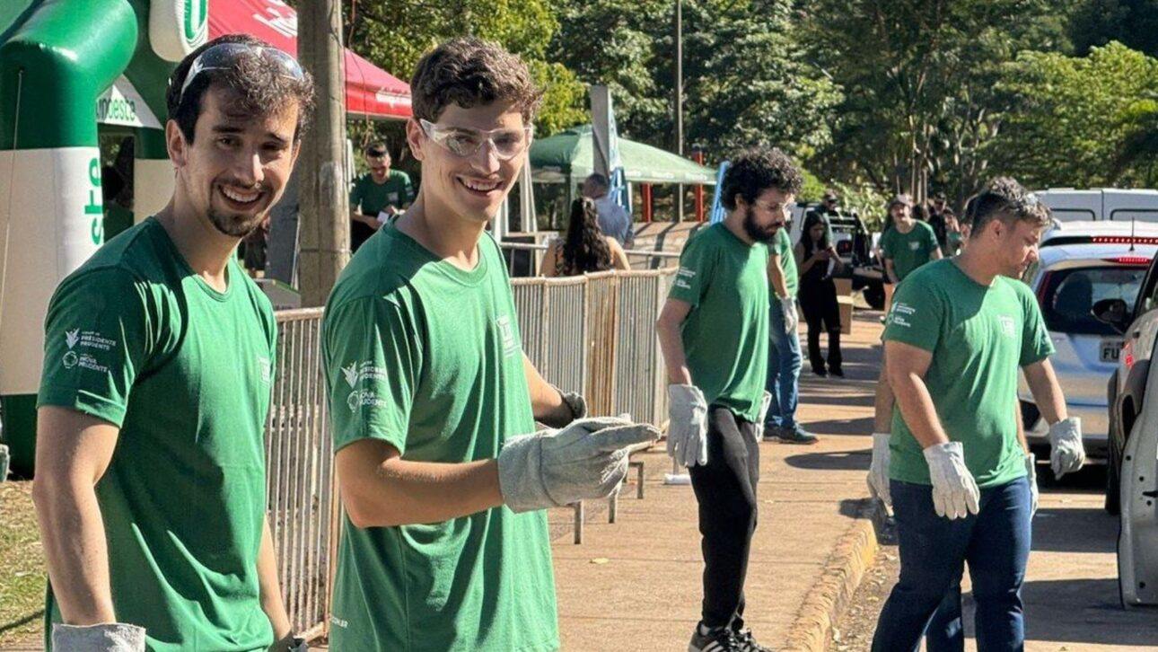 Presidente Prudente recicla más de 800 toneladas de residuos electrónicos en una acción masiva con 300 voluntarios, realizando una disposición ambientalmente correcta.
