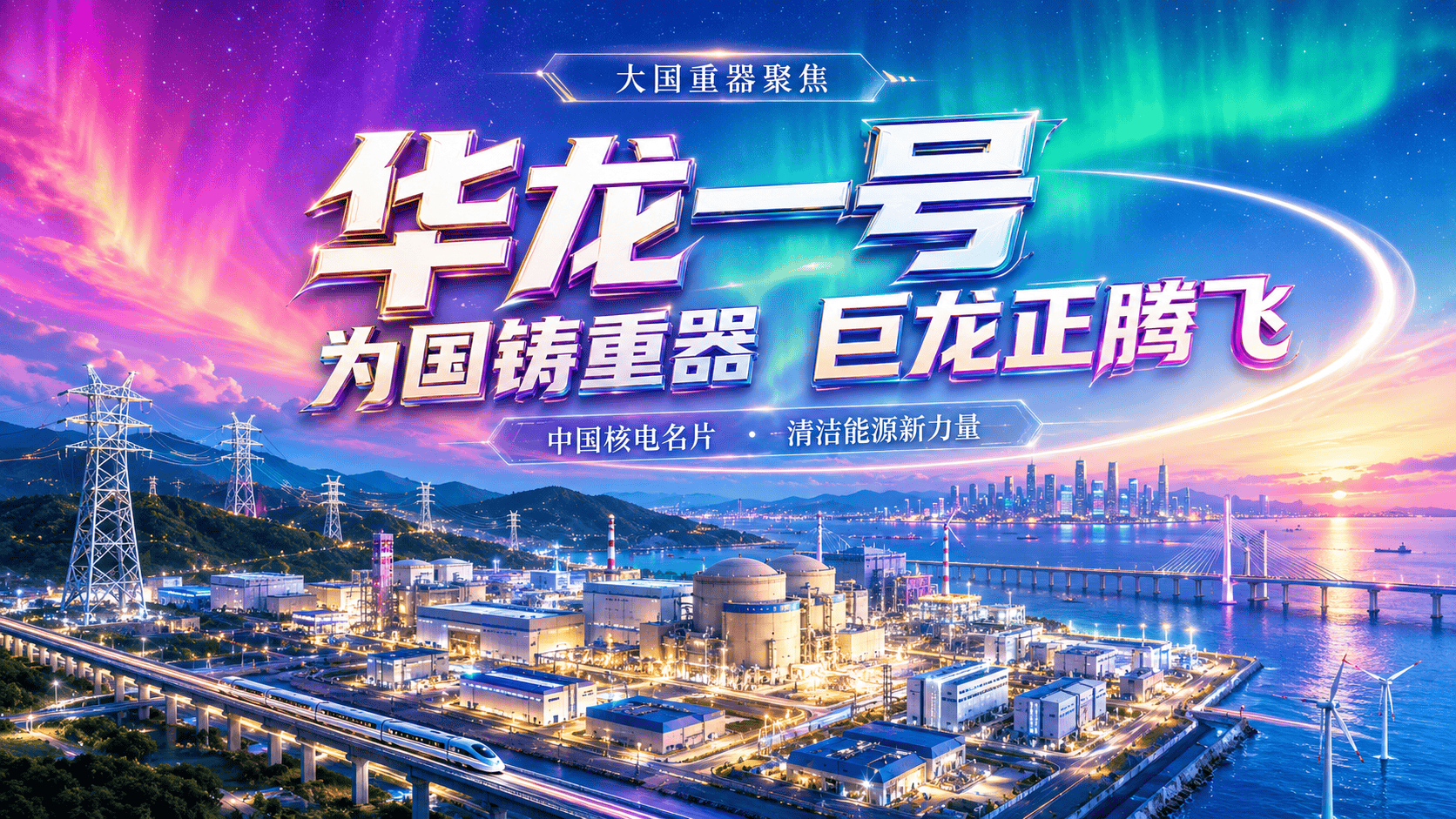 华龙一号：为国铸重器 巨龙正腾飞