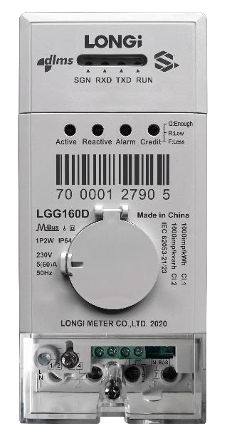 LGG160D DIN-Rail Meter
